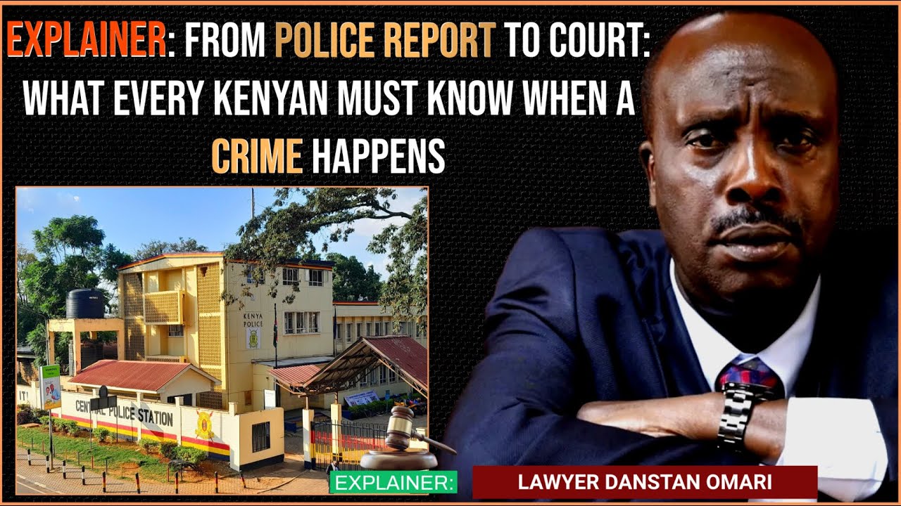 Lawyer Omari Explains The Step-by-Step Process of How to Report a Crime at a Police Station