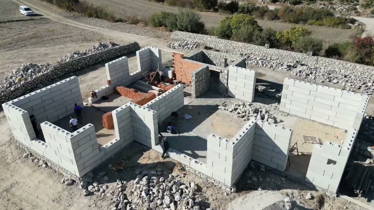BETON BLOK EV YAPIMI (TÜRKİYE'DE İLK VE TEK)