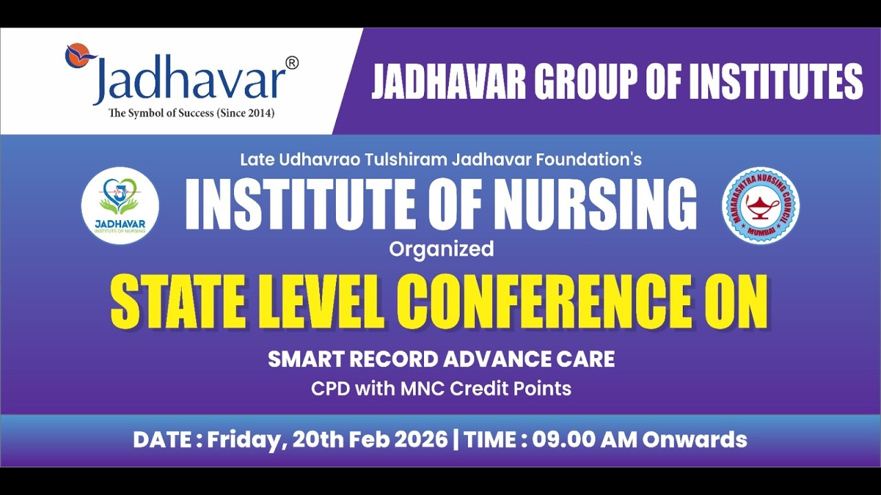 #live - Part 01 - State Level Conference - Smart Record Advance Care - Institute Of Nursing