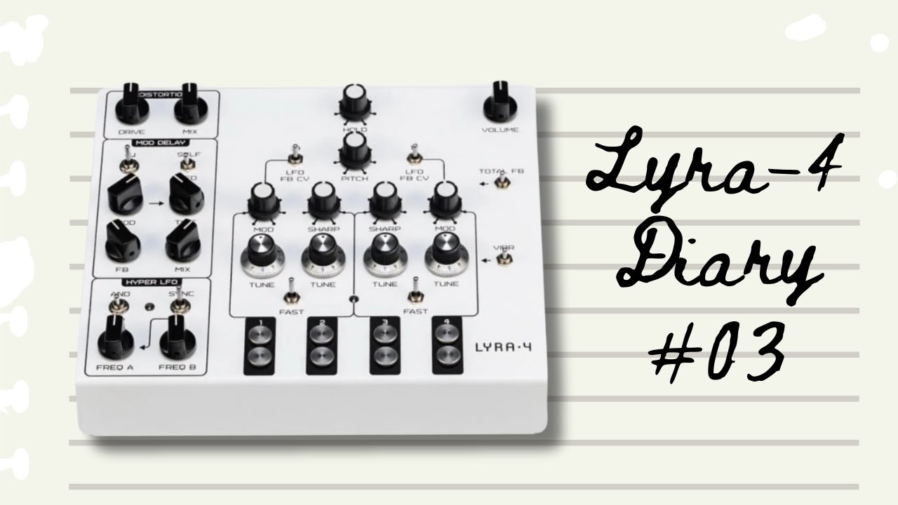 SOMA Lyra-4 Diary #03- 03/14/2025 [Live Performance] [No Talking]