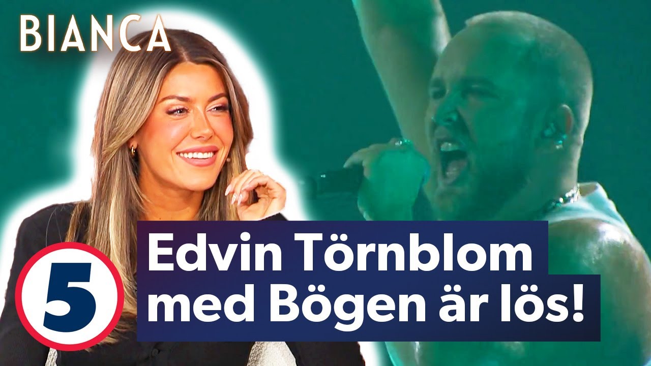 Edvin Törnblom sjunger Bögen är lös live för första gången! | BIANCA | Kanal 5 Sverige