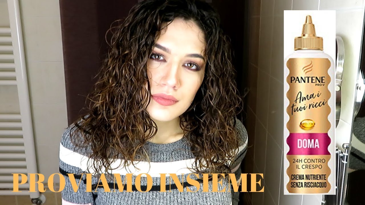 CAPELLI RICCI? PROVIAMO la Crema RICCI PANTENE