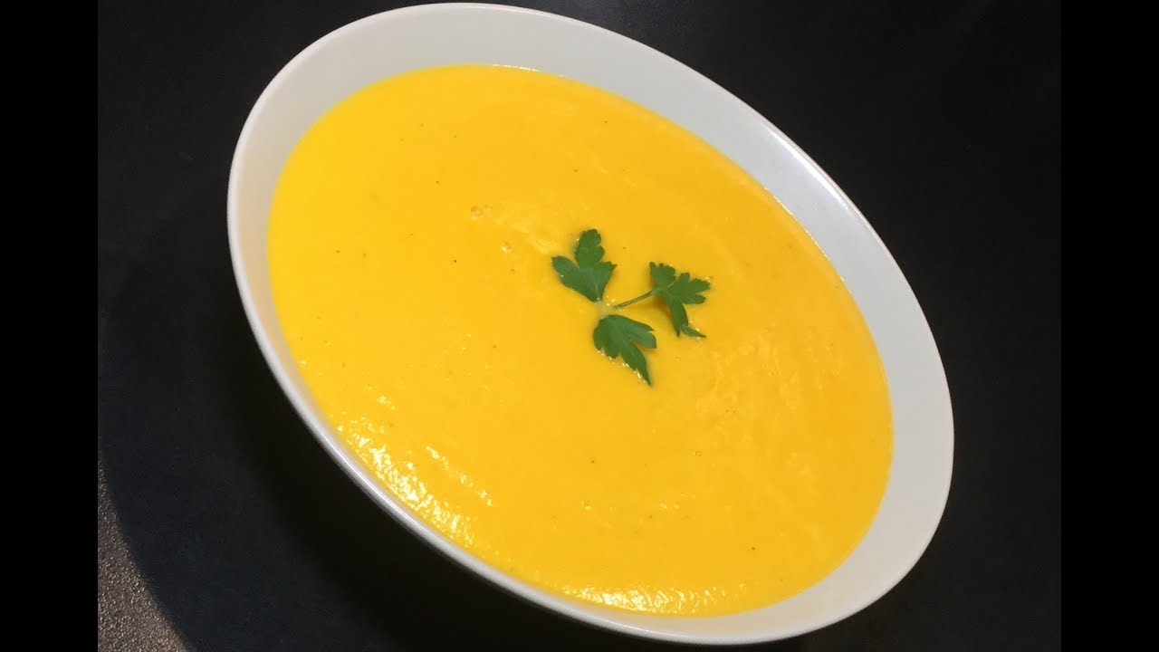 LE VELOUTÉ DE POTIMARON OU POTIRON À LA CRÈME