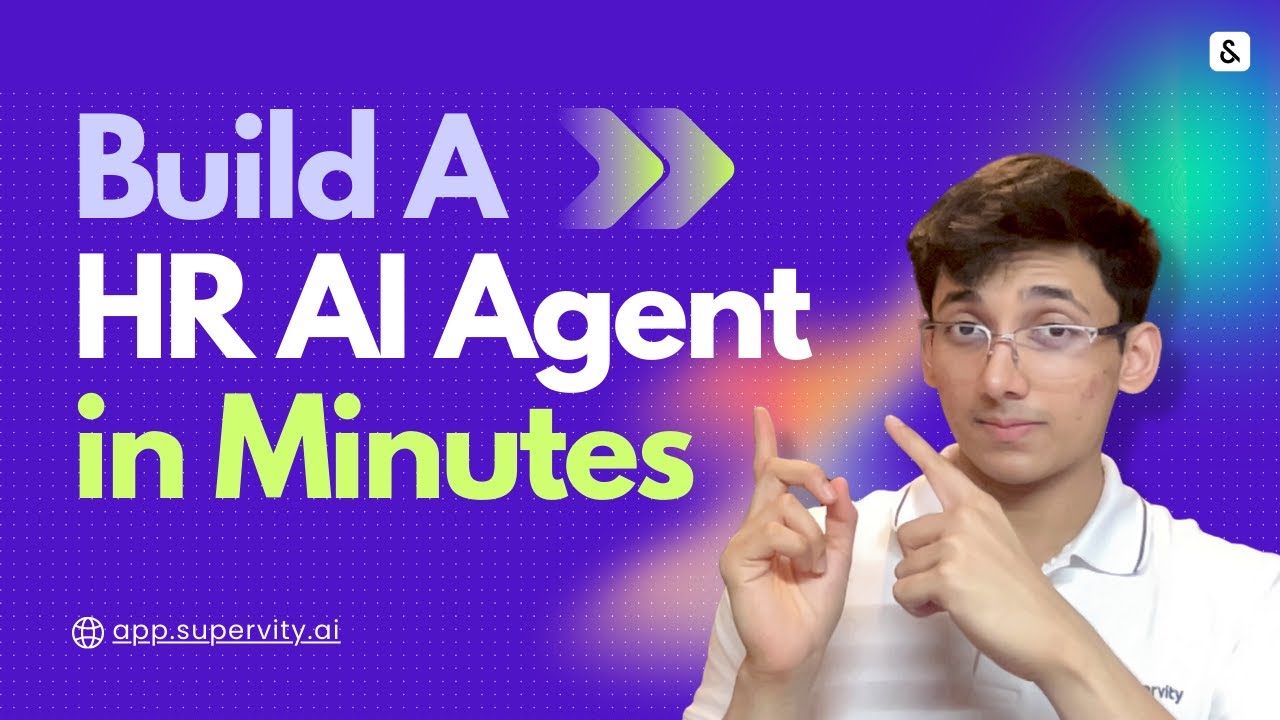 Build an End-to-End HR AI Agent in Minutes | No-Code Agentic AI with Supervity