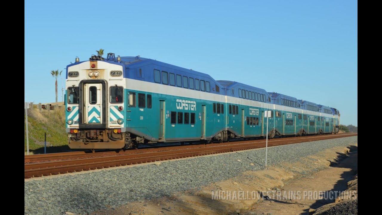 Railfanning San Diego in January 2016 - Amtrak, Coaster, BNSF Trains Featured