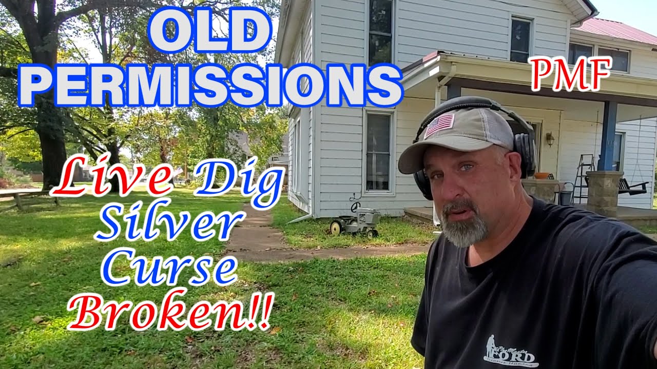 OLD Metal Detecting Permissions & LIVE DIG SILVER  | PlugMaster Ford | Anfibio
