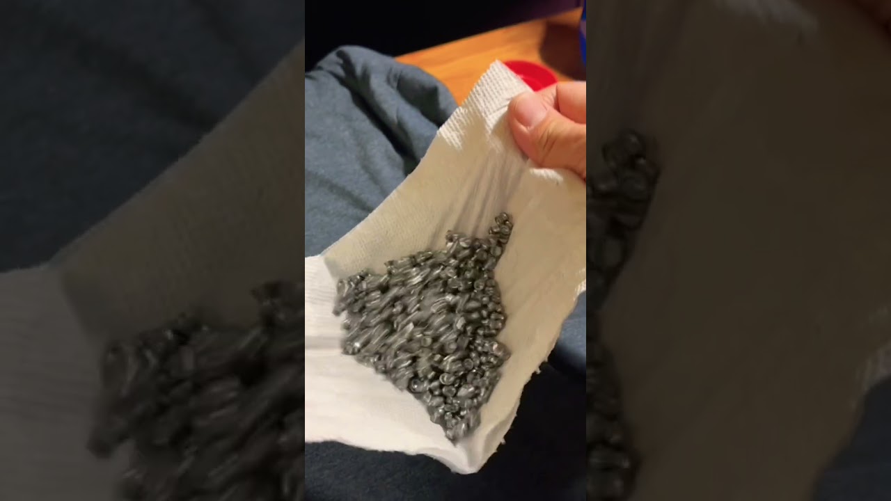 How to Clean your Pellets, Watch ￼The Full Video on My Channel ￼#pelletguns #airgunshooter #howto