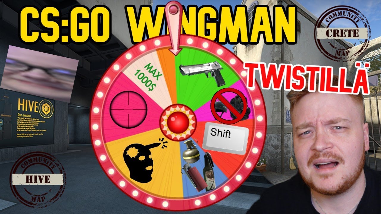 Wingman pelit, mutta pyörä päättää takun! (CS:GO ft. @MattePlayss )