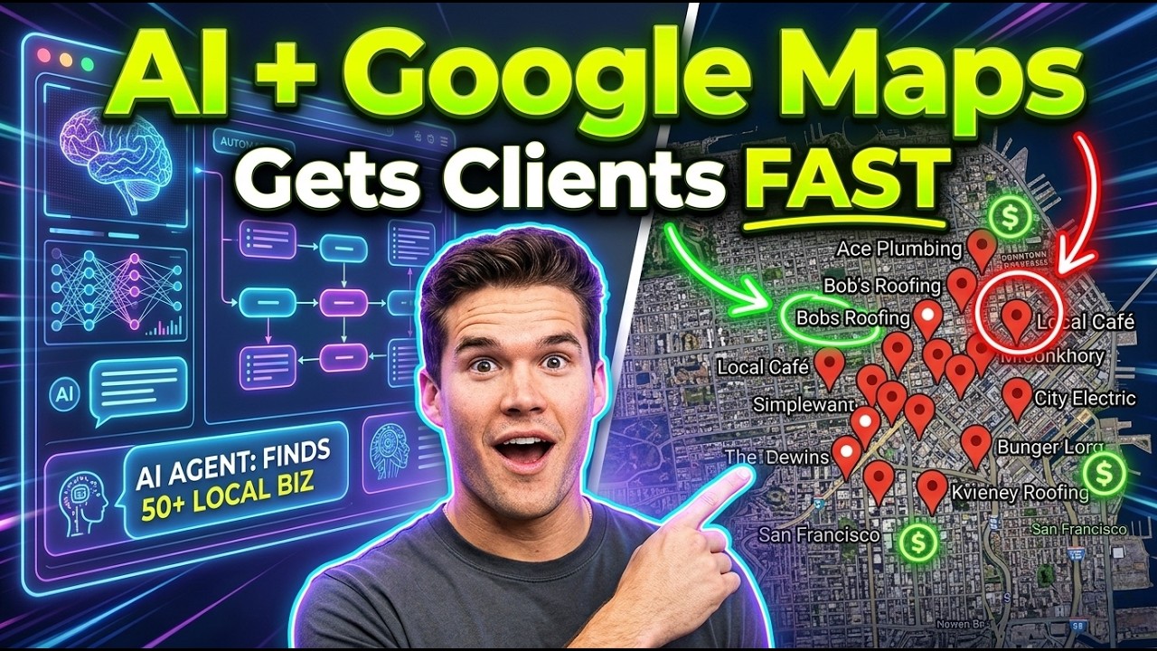 How I Use AI + Google Maps To Get Clients