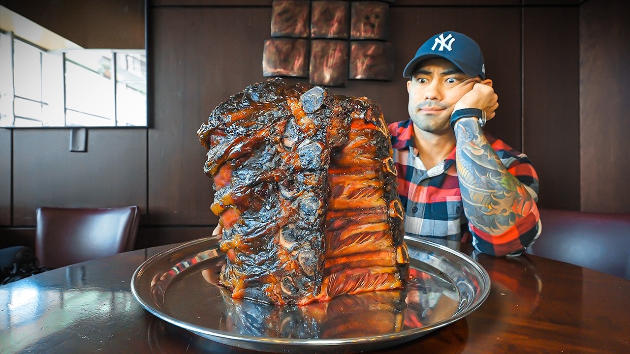 450 долларов, если я провалю это испытание с стейком из говяжьей вырезки весом 216 унций (13,5 фу...