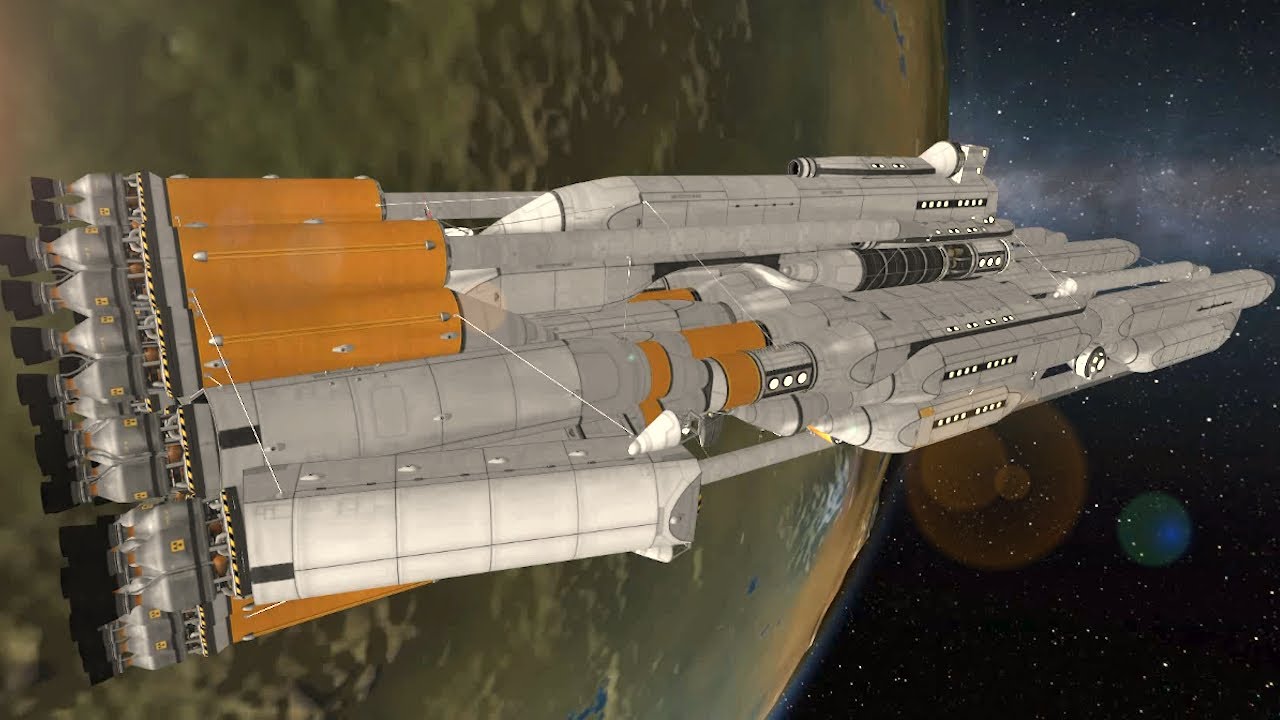 Starship Dauntless Build | Huge Kerbal Ship | KSP Starship | Kerbal Space Program