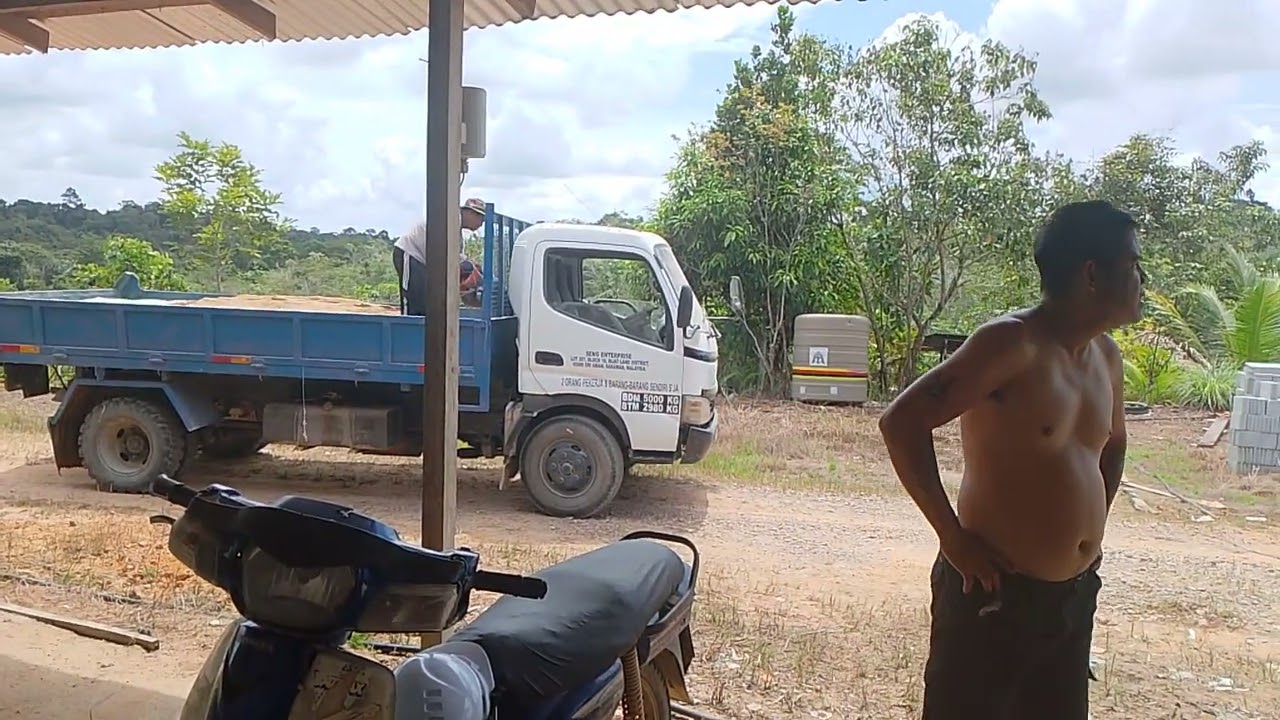Projek ruai//Day1:trip pertama barang sampai