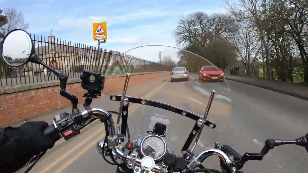 Gorebridge to Haddington • Yamaha Virago 535