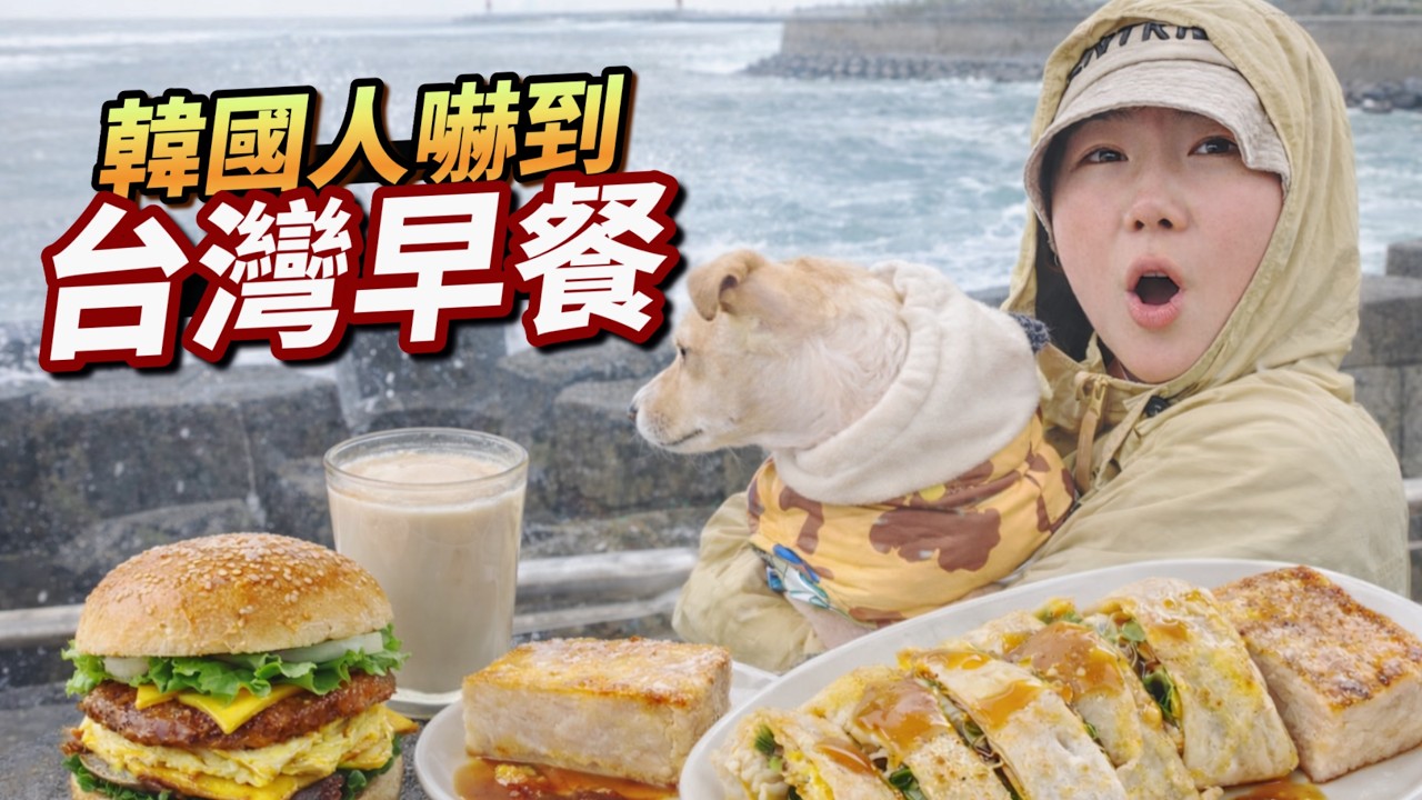 대만 최북단 숨겨진 조식 맛집! 🍳유기견이랑 함께 먹어보니...미쳤음😱🐶
