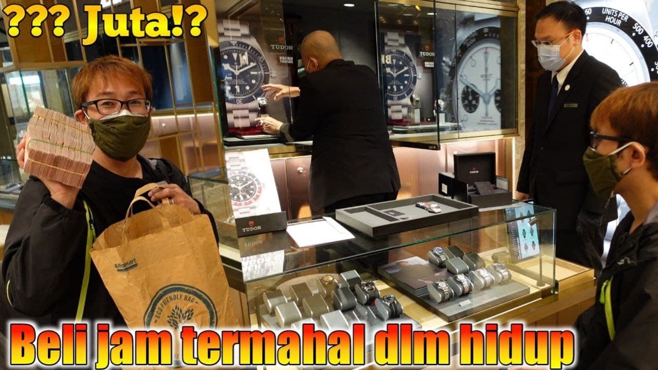 【??? JUTA!?】BELI JAM MEWAH PALING MAHAL DALAM HIDUP DI THE TIME PLACE 【TUDOR】【FIFTY EIGHT 58】