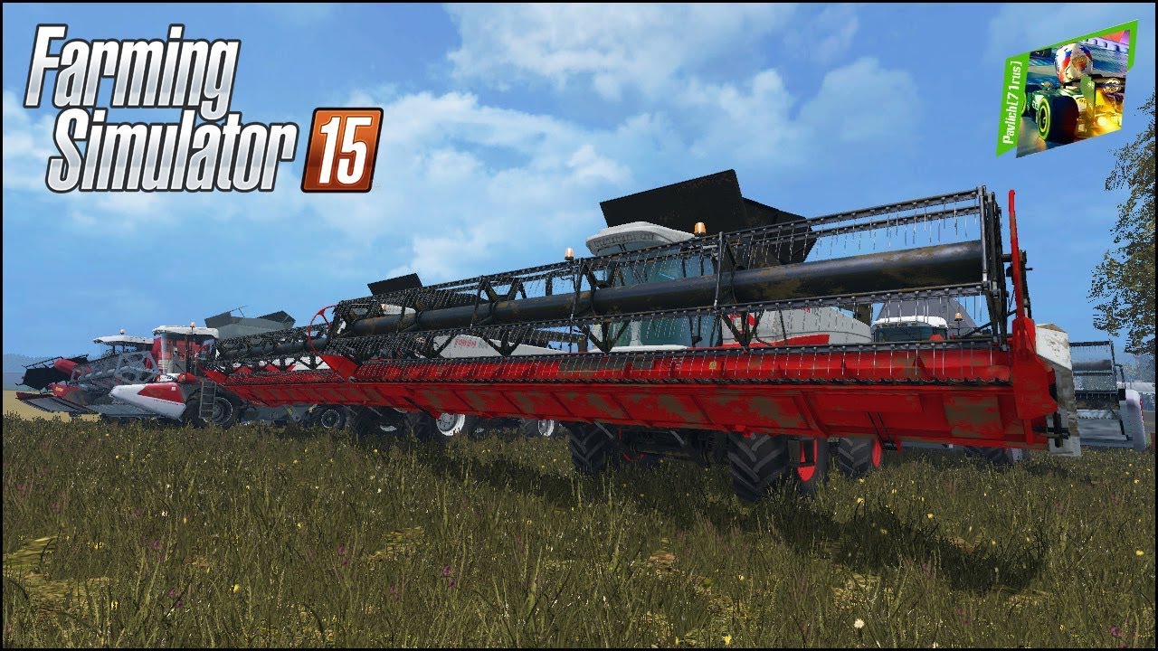 FS2015 - Один российский край - 139 - начало уборки рапса