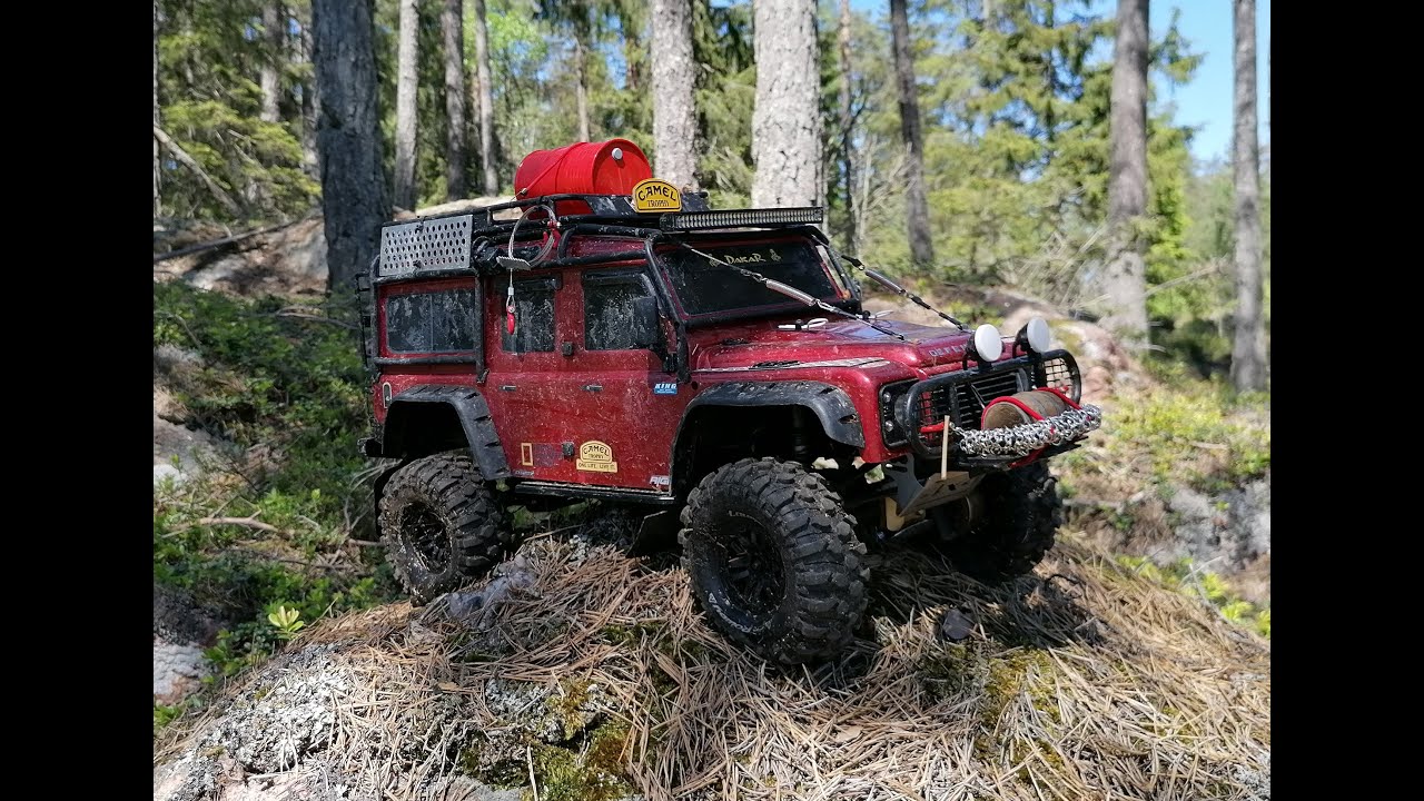 TRX-4 Defender Hobbywing AXE XERUN R2 550 3300kv               