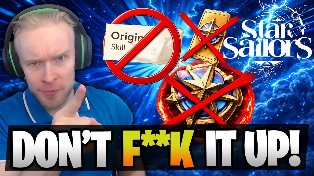 BEWARE! THESE 3 MISTAKES CAN RUIN Your Account in Star Sailors