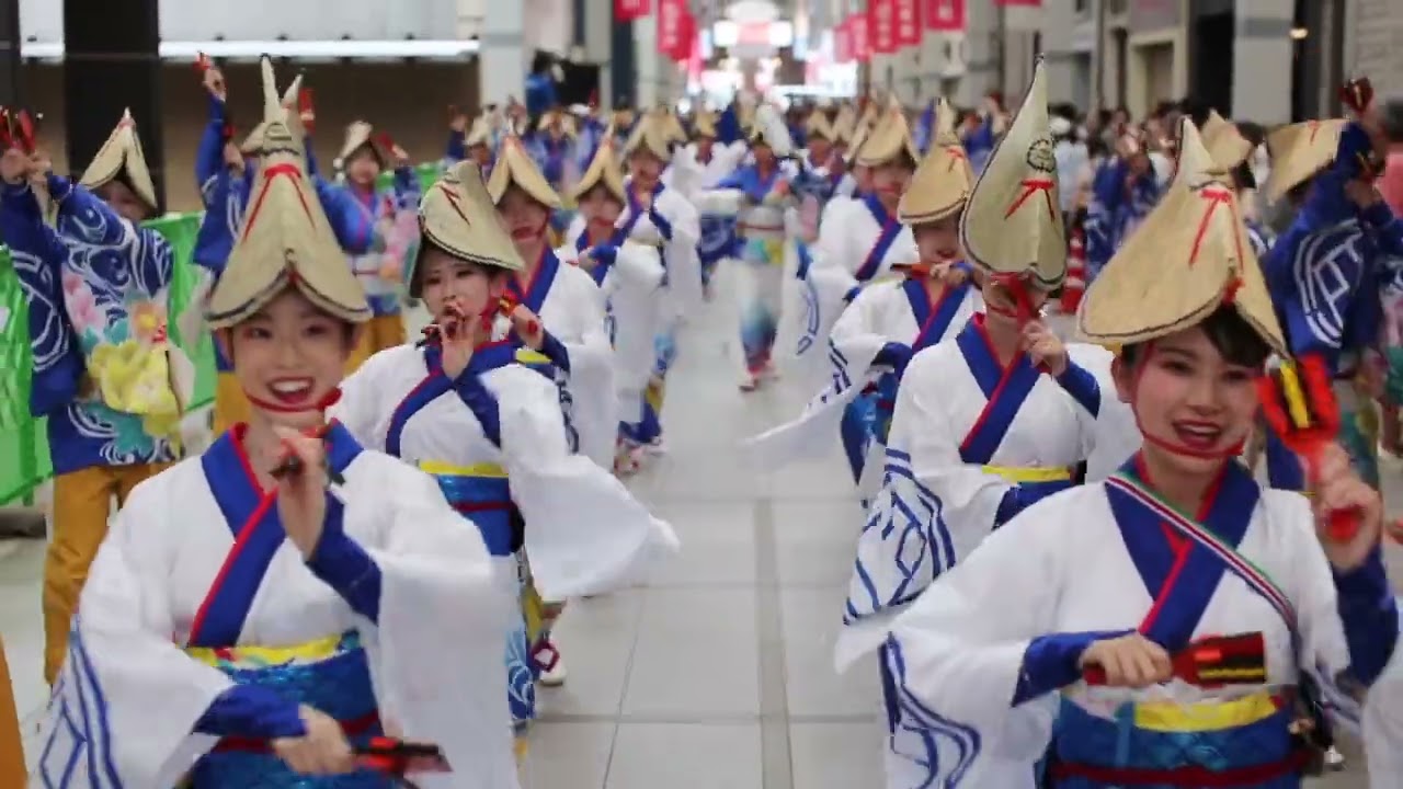 四国銀行2022よさこい踊り子隊