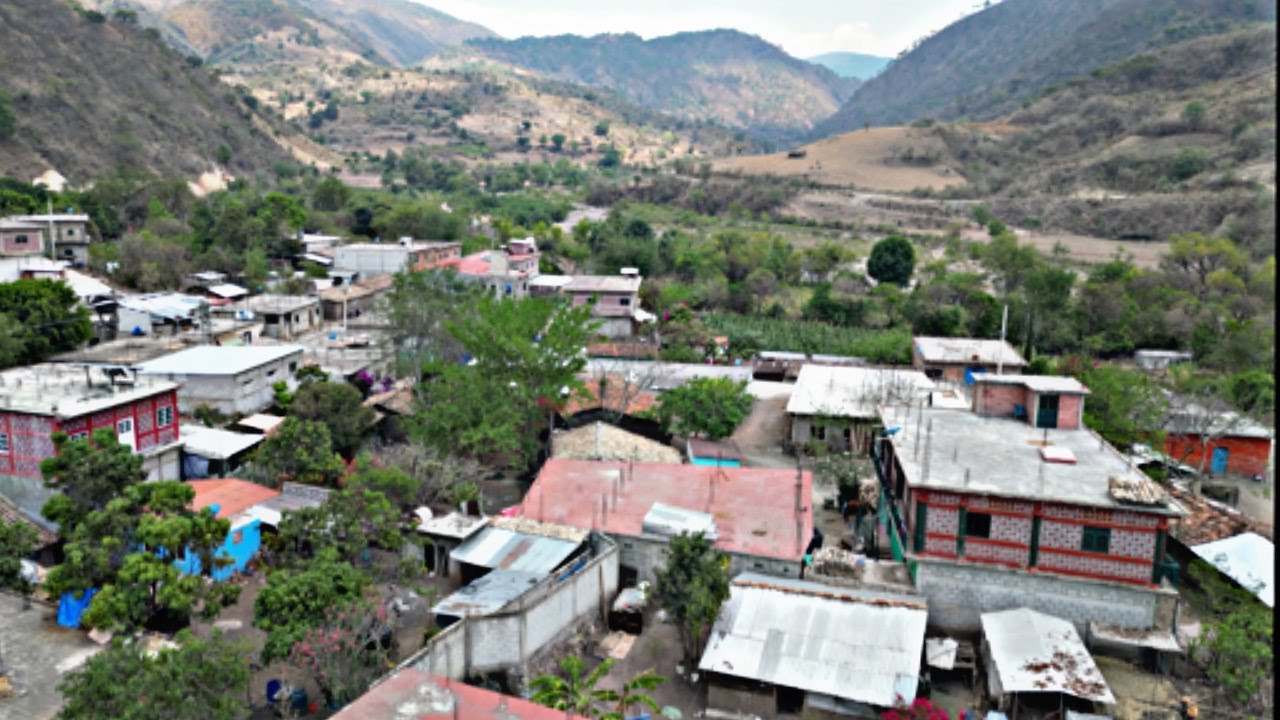como se ve PUEBLO de ALMOLONGA de OCAMPO desde cielo 2023