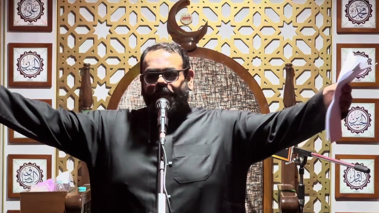 نخو ياأم حسين لاتخلينا / الرادود زكي العامر 1447/04/08هـ