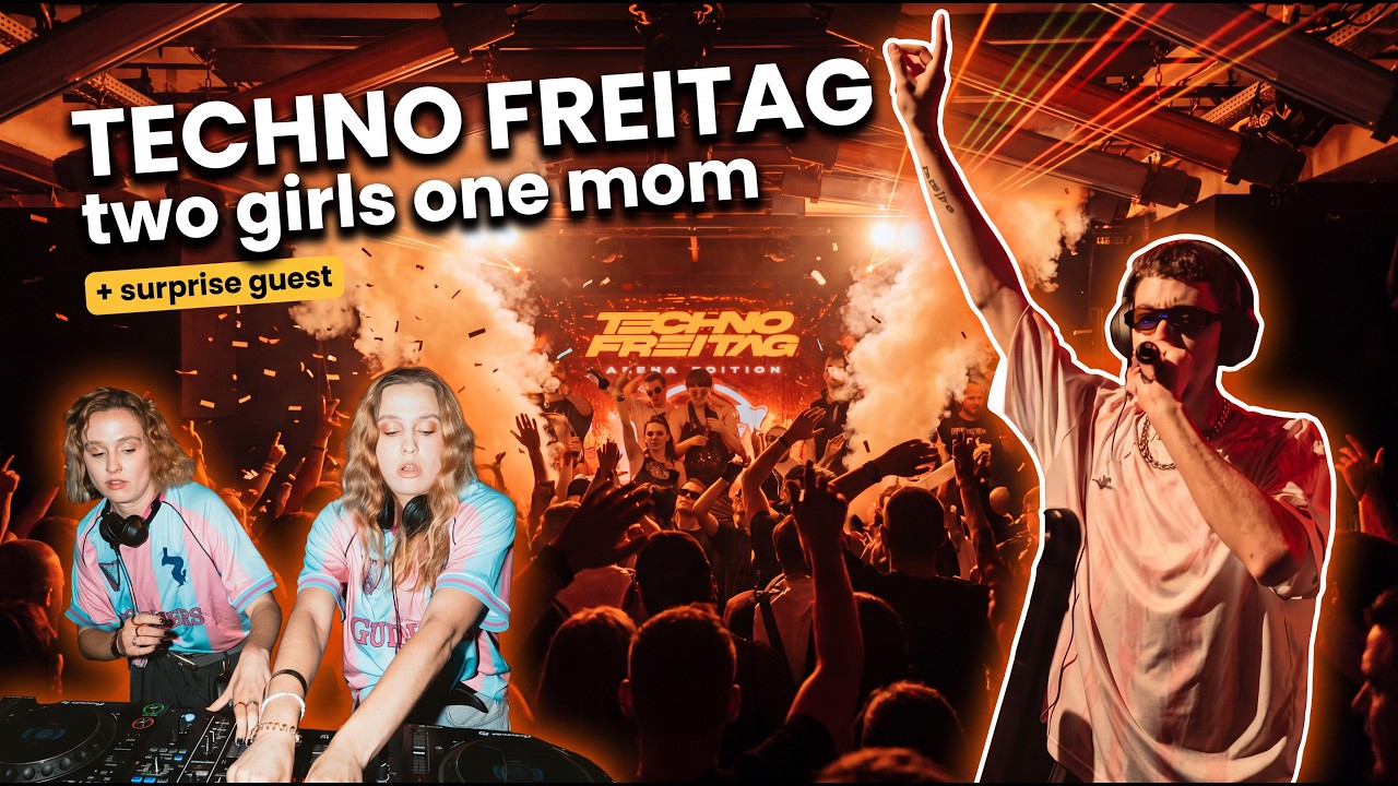 two girls one mom x Olaf der Flipper @ Techno Freitag by HandOfBlood