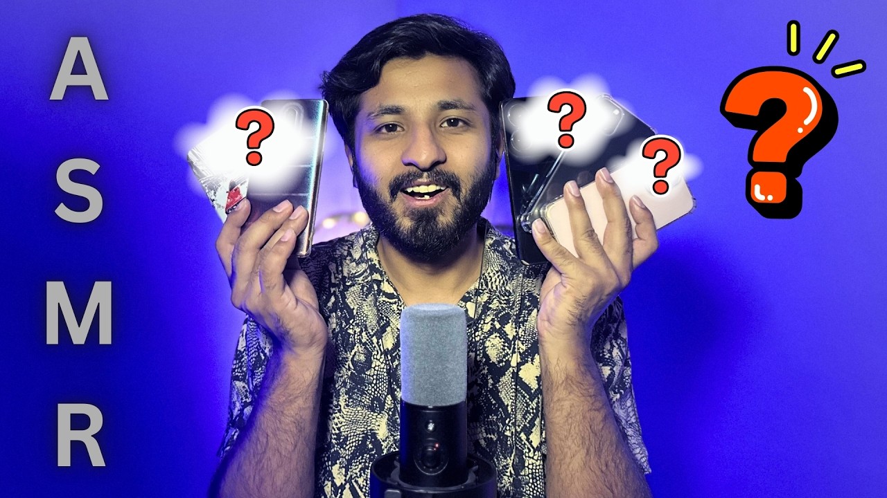 ASMR on Different Mobile Tapping sound