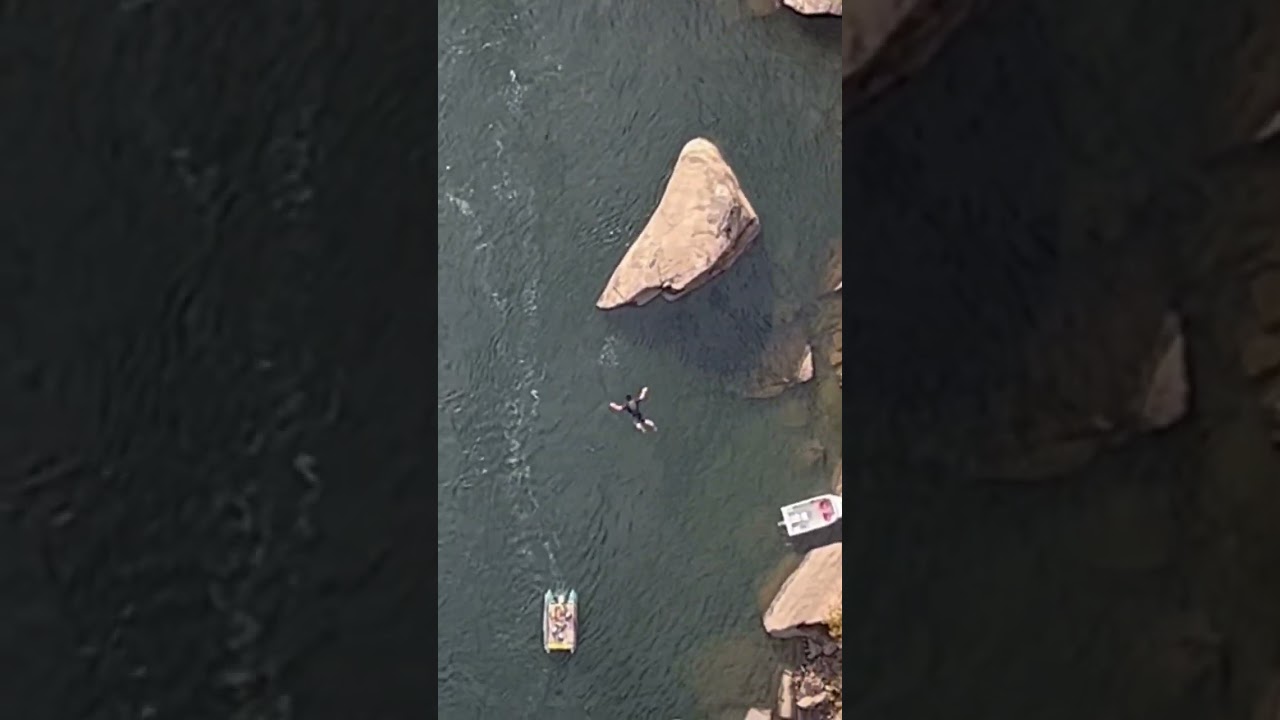 The ultimate BASE jump🤯