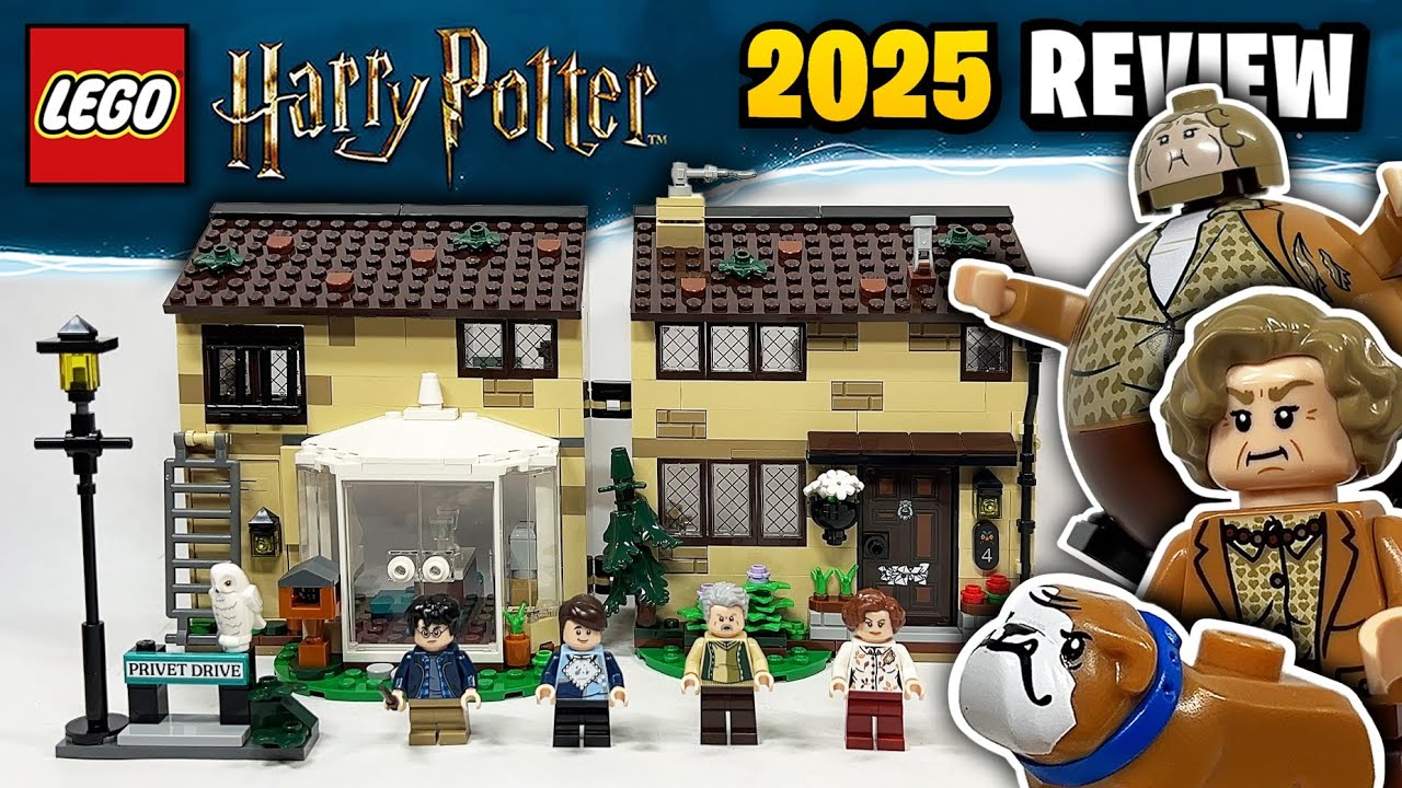 LEGO Harry Potter Privet Drive: Aunt Marge's Visit (76451) - 2025 Set Review