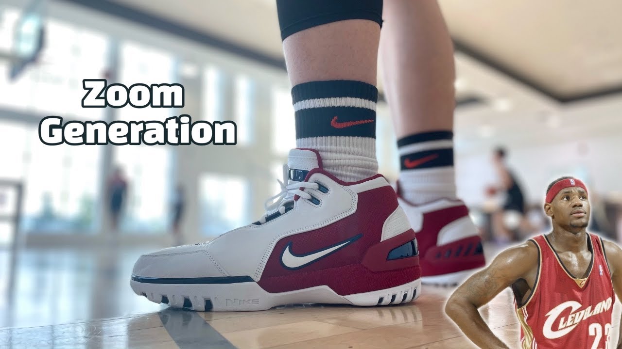 THE FIRST EVER LEBRON SHOE IS BACK! Nike Zoom Generation “First Game” (2023)