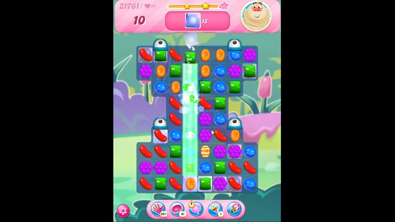 Candy Crush Saga Level 21761 - NO BOOSTERS | SKILLGAMING ✅