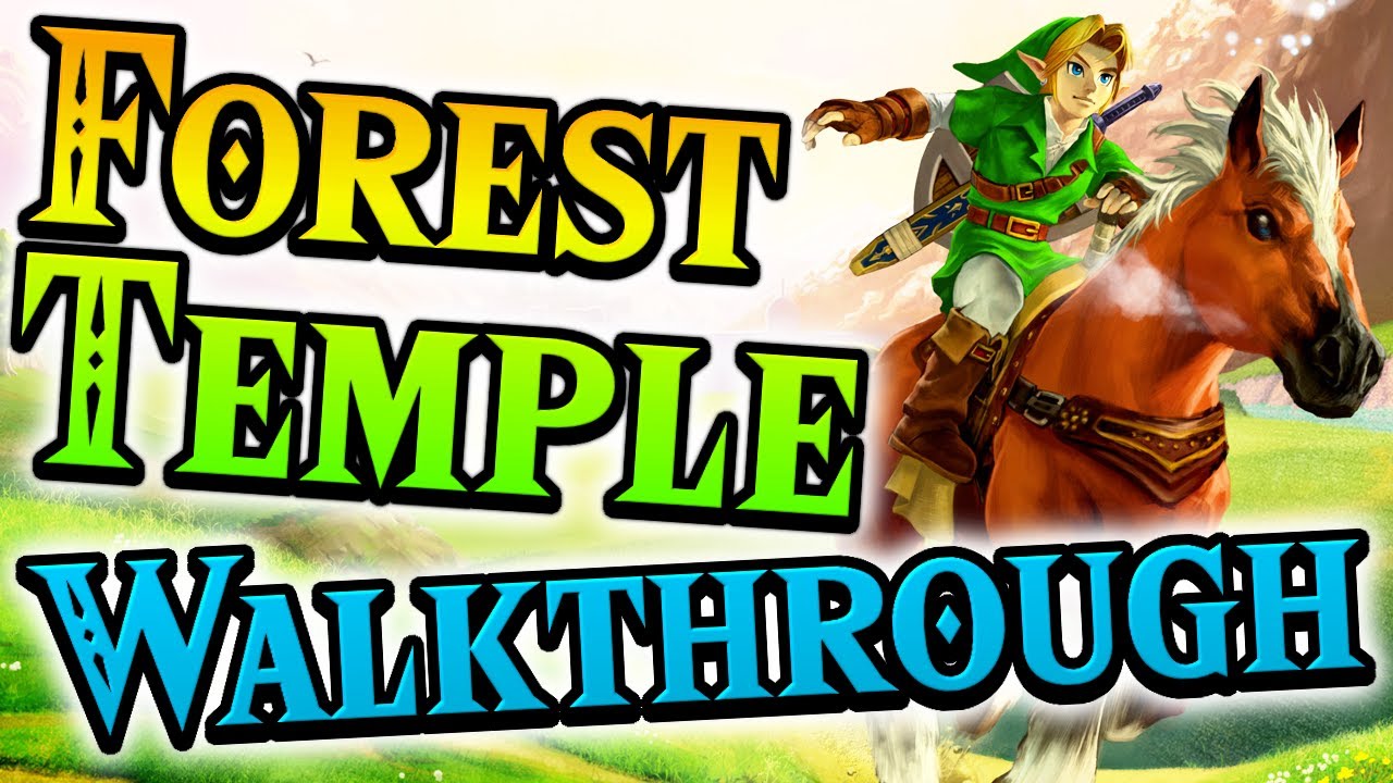 Zelda Ocarina of Time - FOREST TEMPLE - Walkthrough (N64)
