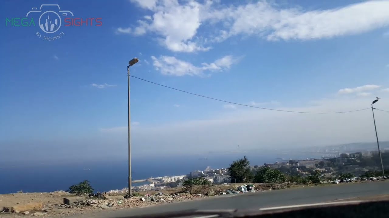 Route Neuve vers Céleste, Sidi Ben Nour, Bouzaréah, Alger واحد من أجمل الطرق في الجزائر