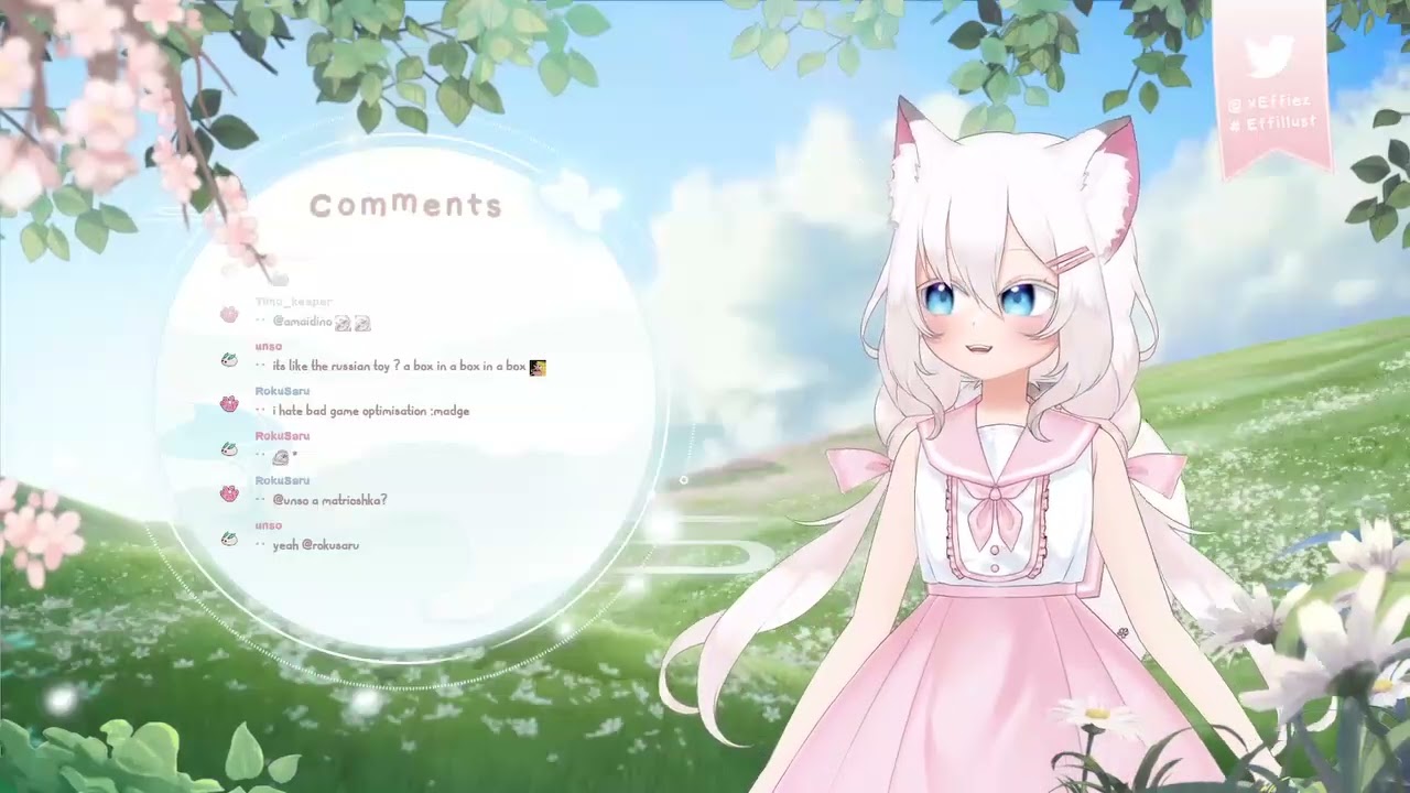 Effiez 🌸・ Time to become a magical girl「 CAT VTUBER 」07/02-23