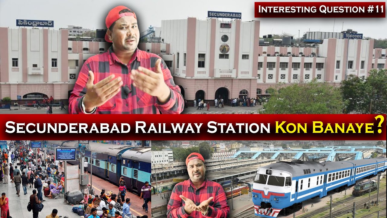 Secunderabad Railway Station Kon Banaye? | Interesting Question 11 | Ali Khan Chotu
