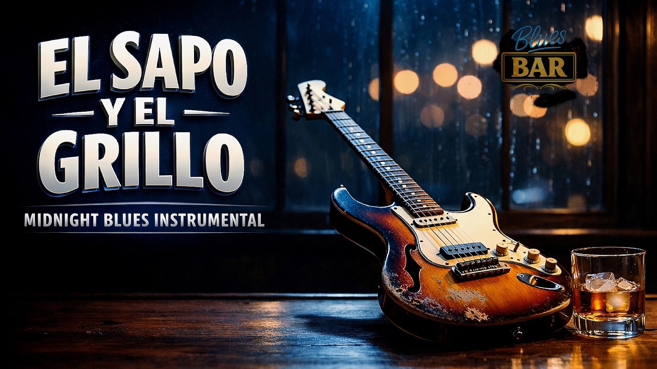 El Sapo y el Grillo — Midnight Blues Instrumental | Blues Bar