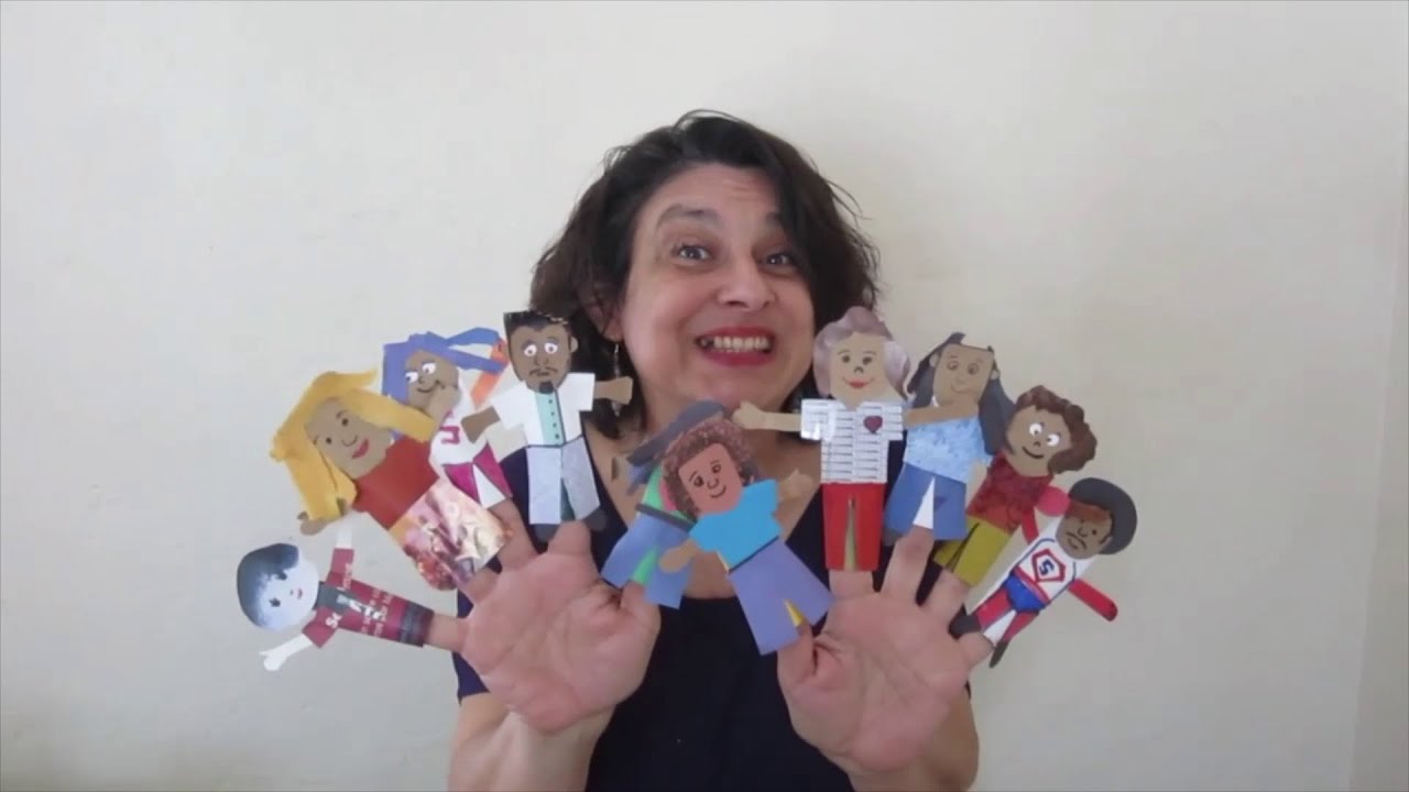 How To: Make Recycled Paper Finger Puppets
