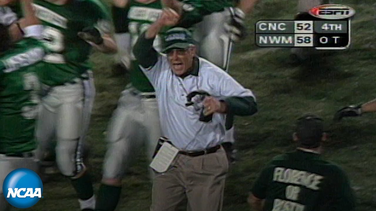 1999 DII football championship: Northwest Missouri State vs. Carson-Newman (Full 4OT)
