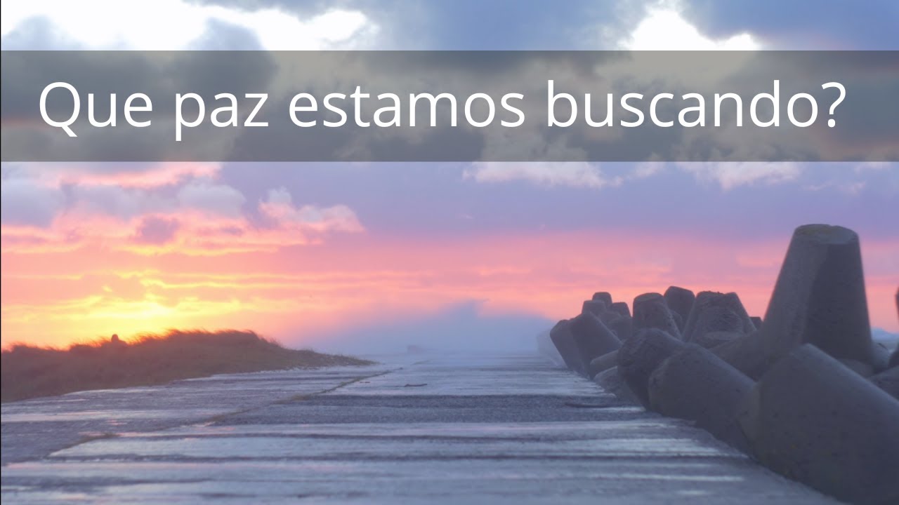 Que paz estamos buscando? - Momento Espírita