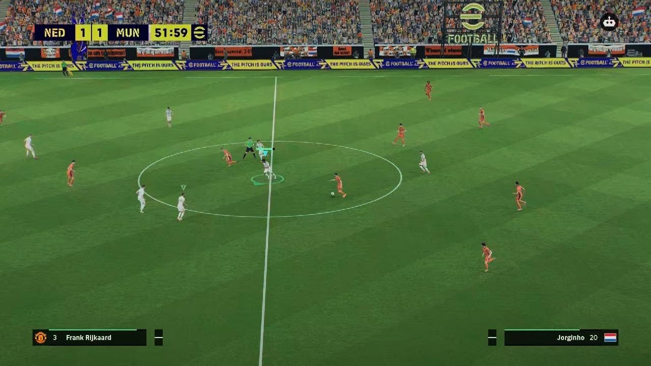 Manchester United teach Netherlands counter attack lesson PES 26 challenge