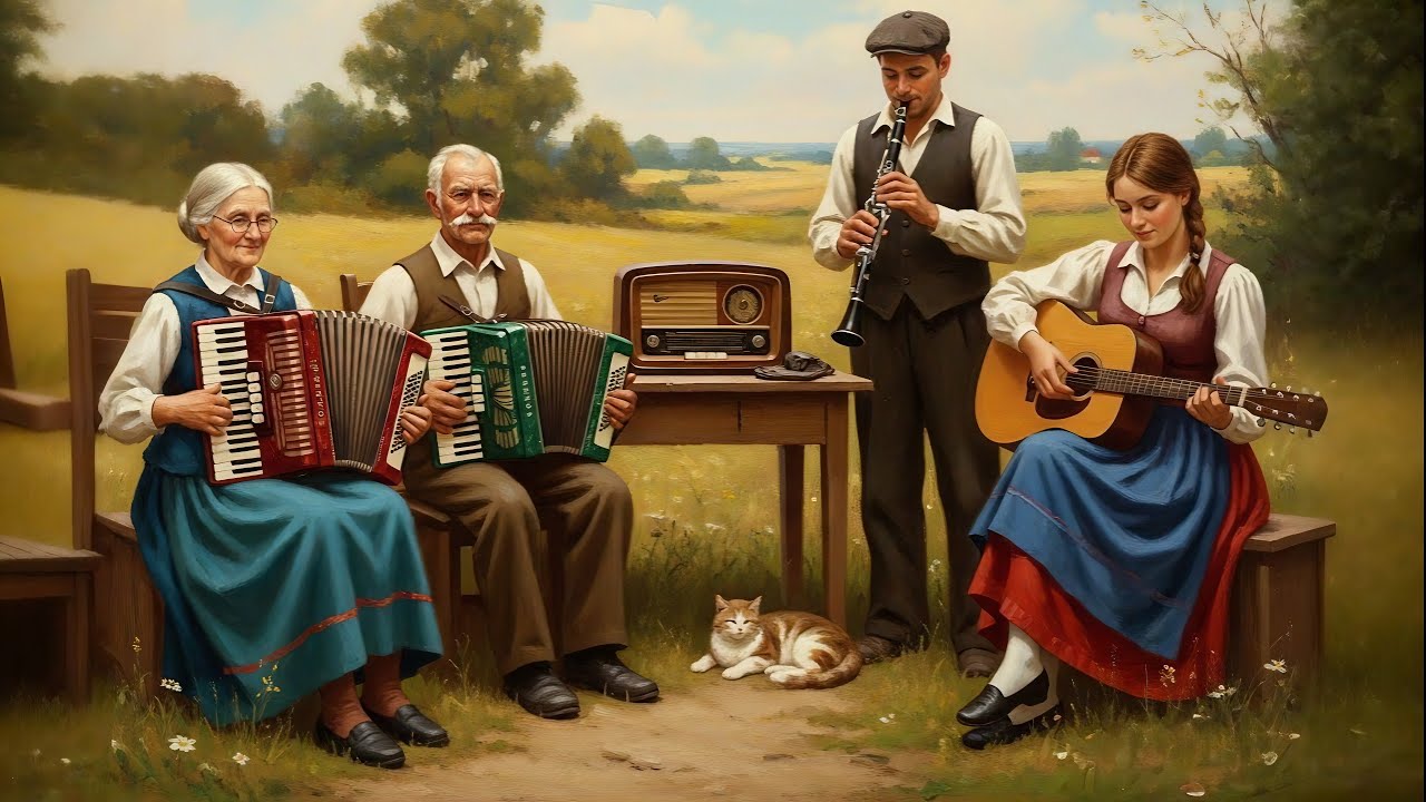 Timeless Country Folk Fusion Instrumental – Acoustic Guitar, Clarinet & Accordion