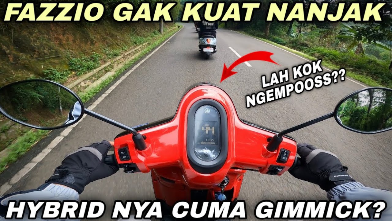HYBRID CUMA GIMMICK‼️TEST RATUSAN KILOMETER YAMAHA FAZZIO 125 HYBRID 2026
