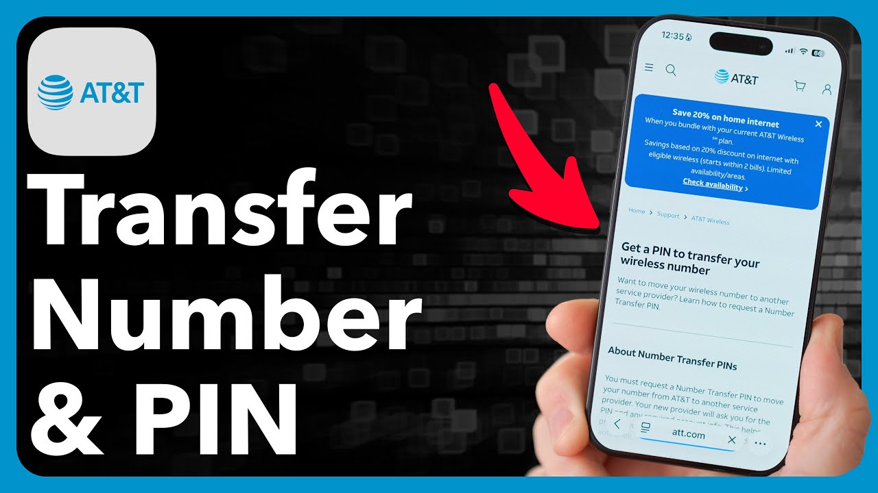 How To Get AT&T Account Number And Transfer Pin