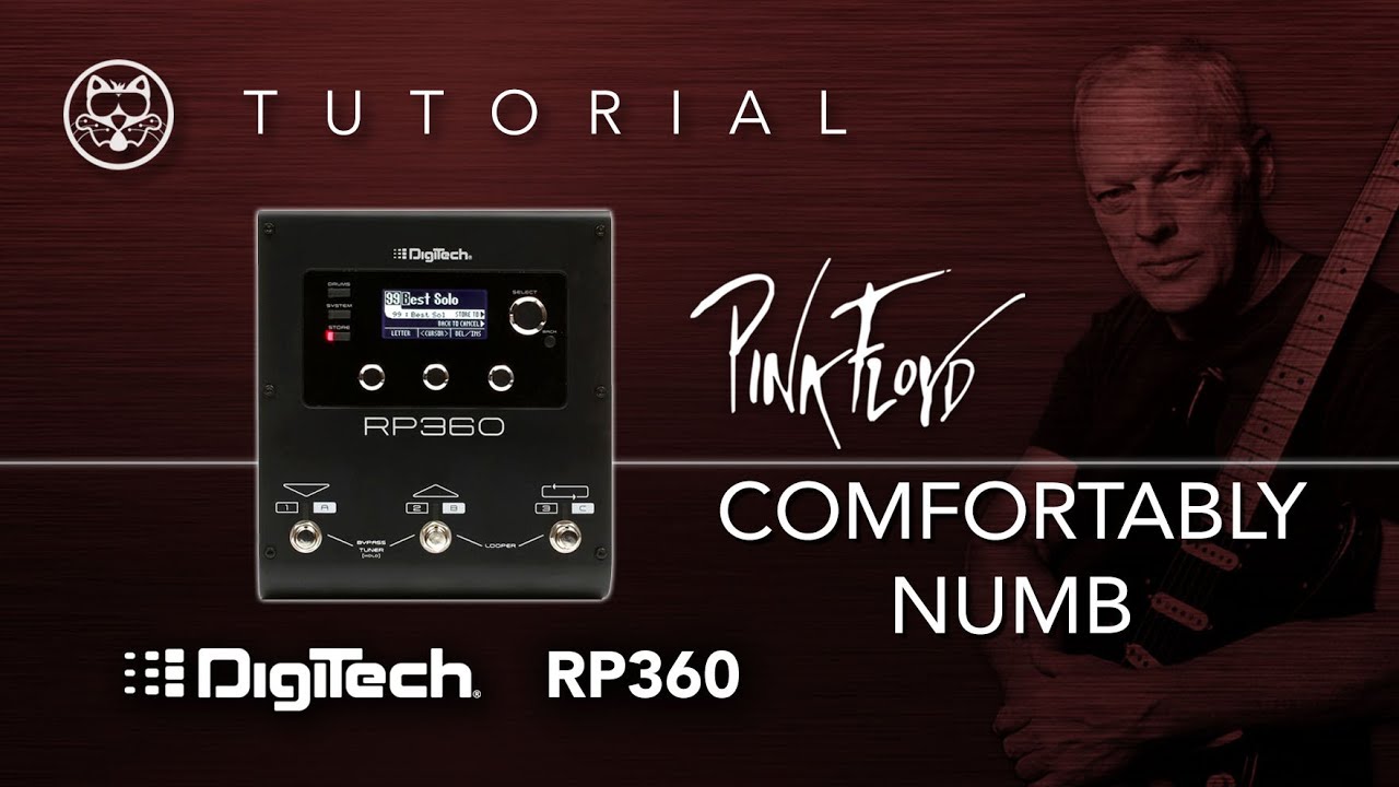 DIGITECH RP360! Pink Floyd  - Comfortably Numb... EN ESPAÑOL!
