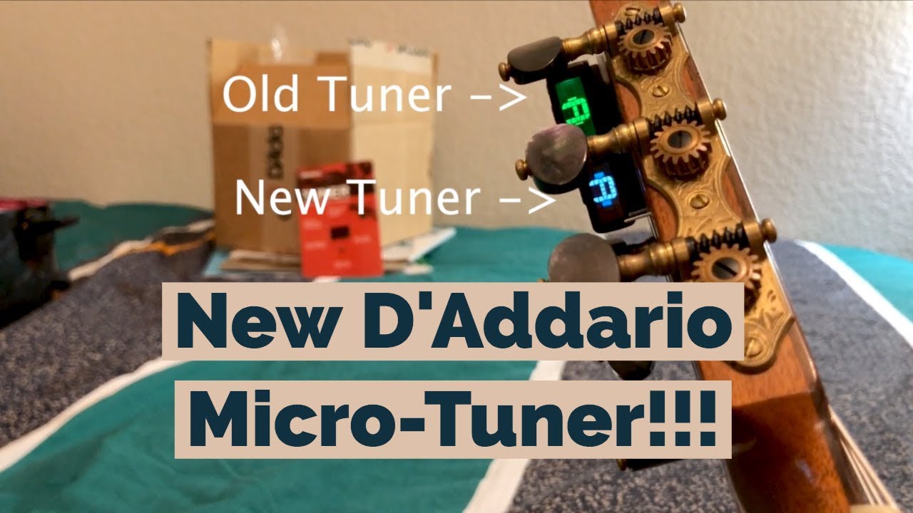 D'Addario Micro Tuner Thoughts and Review (Classical Guitar)