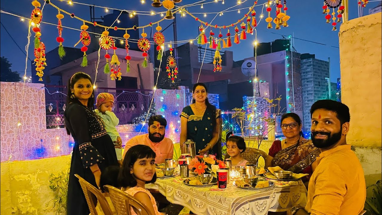 😍(año nuevo hindú) ASI CELEBRÉ MI PRIMER DIWALI CON MI FAMILIA HINDÚ *con mi sazón 🤭*
