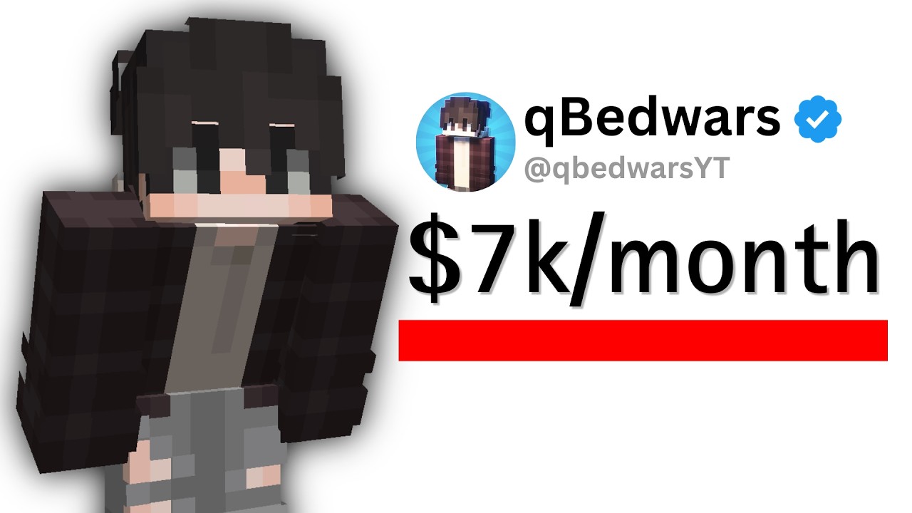 Как qBedwars зарабатывает 7000 долларов в месяц с помощью Bedwars