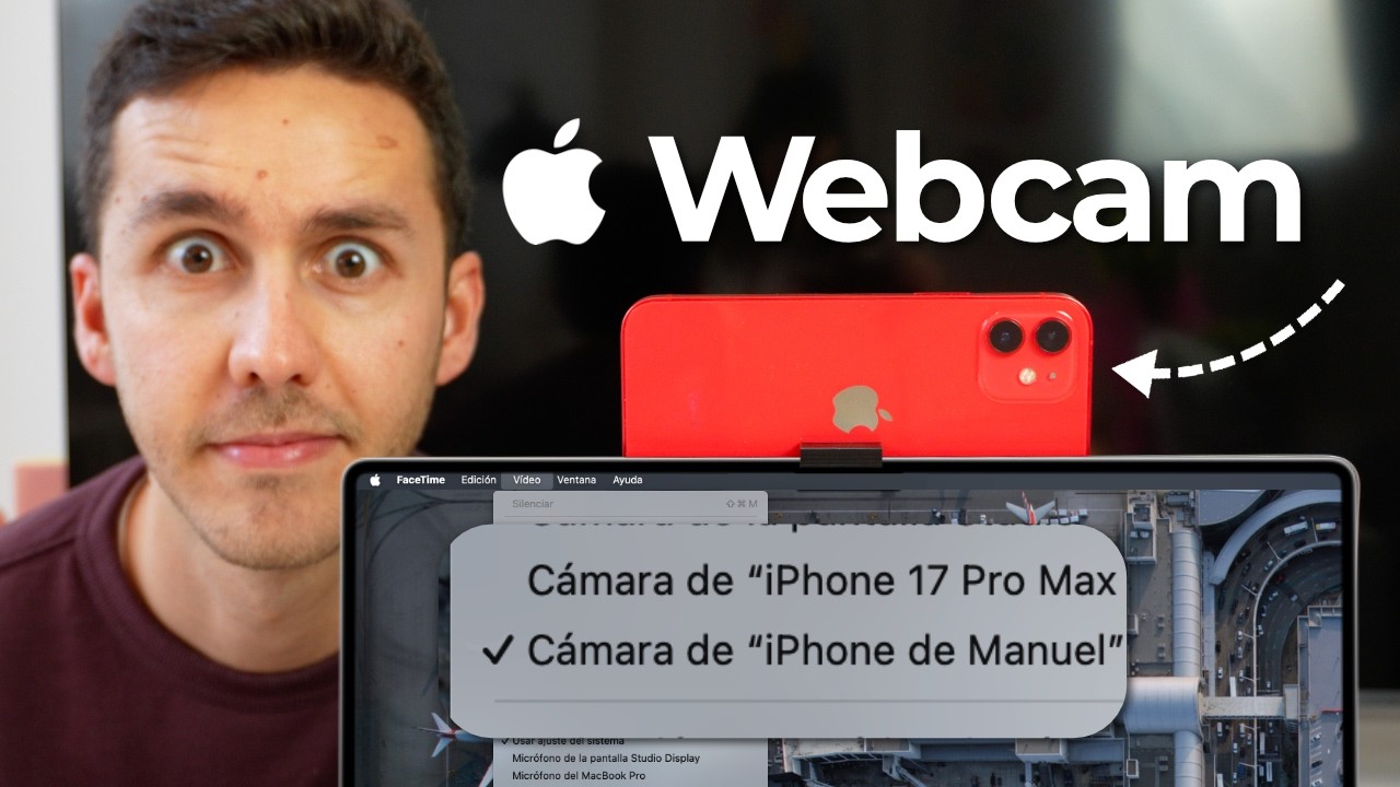 iPhone como Webcam en Mac y Windows 📸 ¡Así MEJORA la calidad!