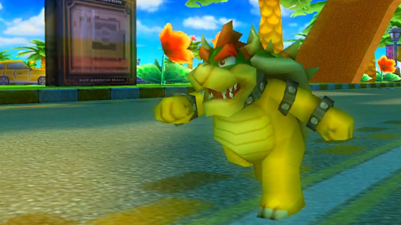 Walking Bowser in Mario Kart Wii!
