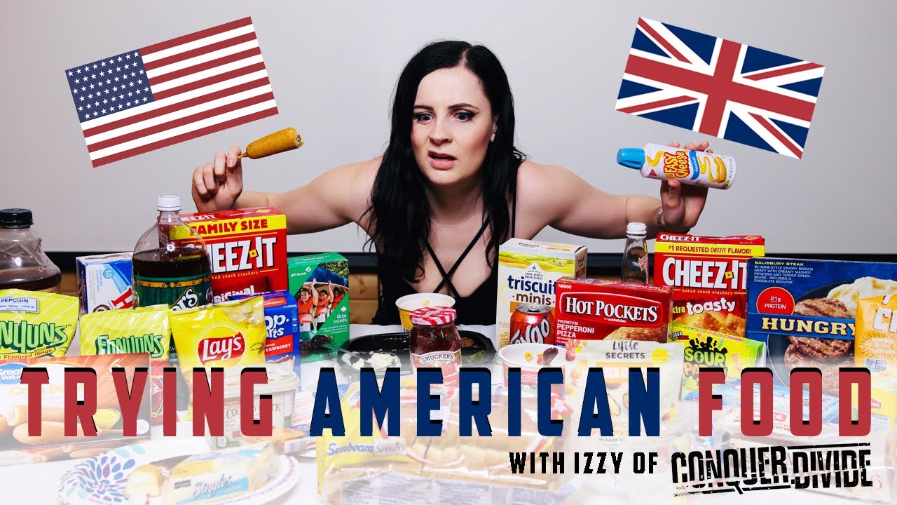British guitarist tries American snacks